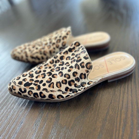 Sole Society mules flats cheetah print - Picture 7 of 7